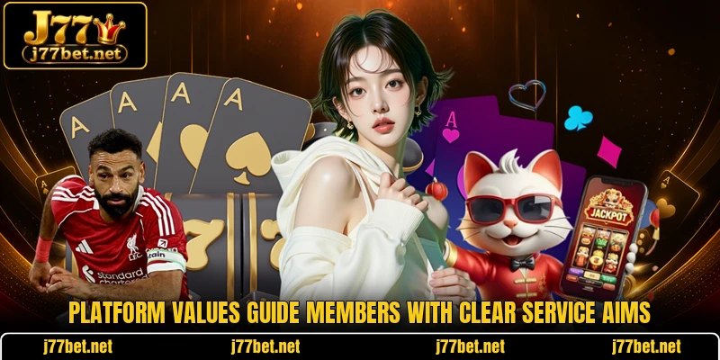 Platform values guide members with clear service aims Platform values guide members with clear service aims