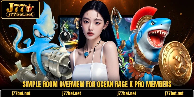 Simple room overview for Ocean Rage X Pro members